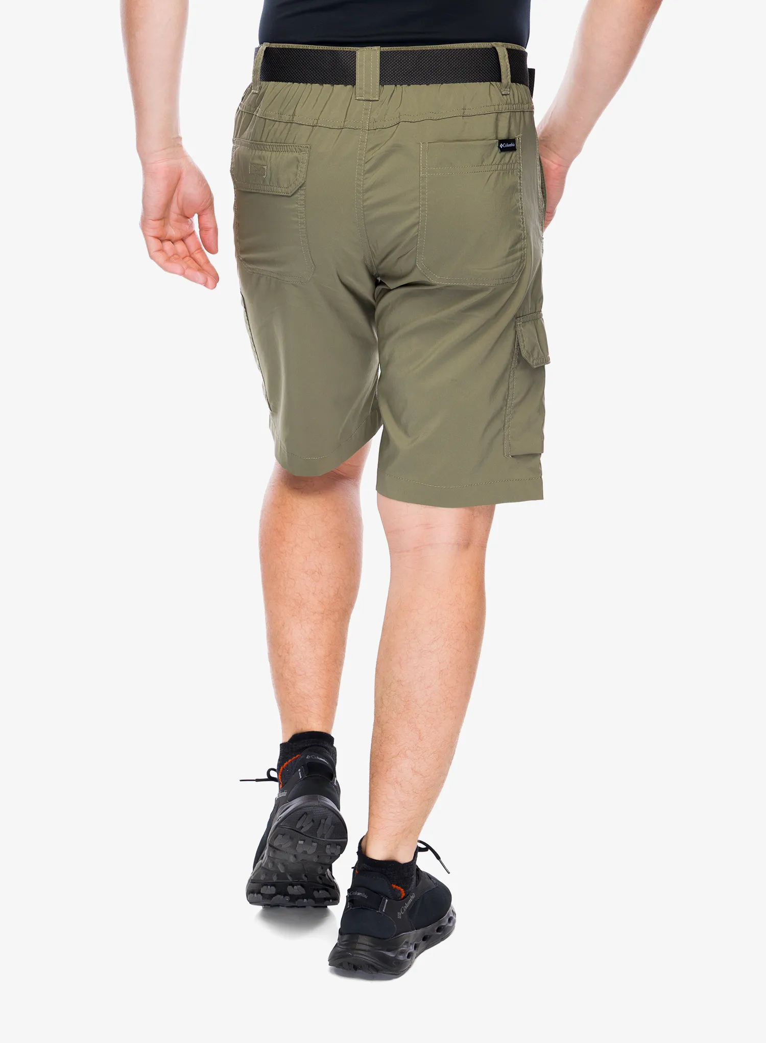 Pánské kraťasy Columbia Silver Ridge Utility Cargo Short - stone green