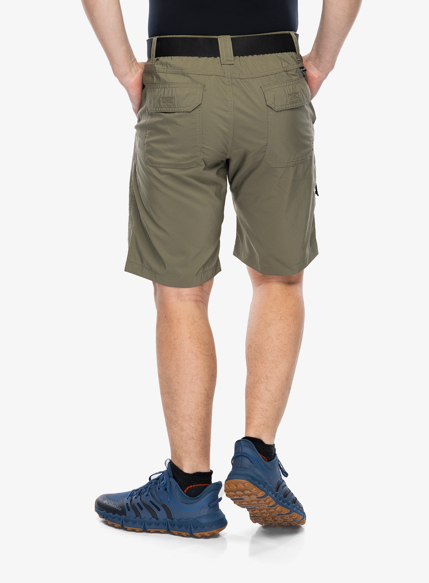 Pánské kraťasy Columbia Silver Ridge Utility Short - stone green
