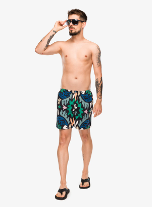 Pánské kraťasy Patagonia Baggies Shorts 5 - kaleido/black