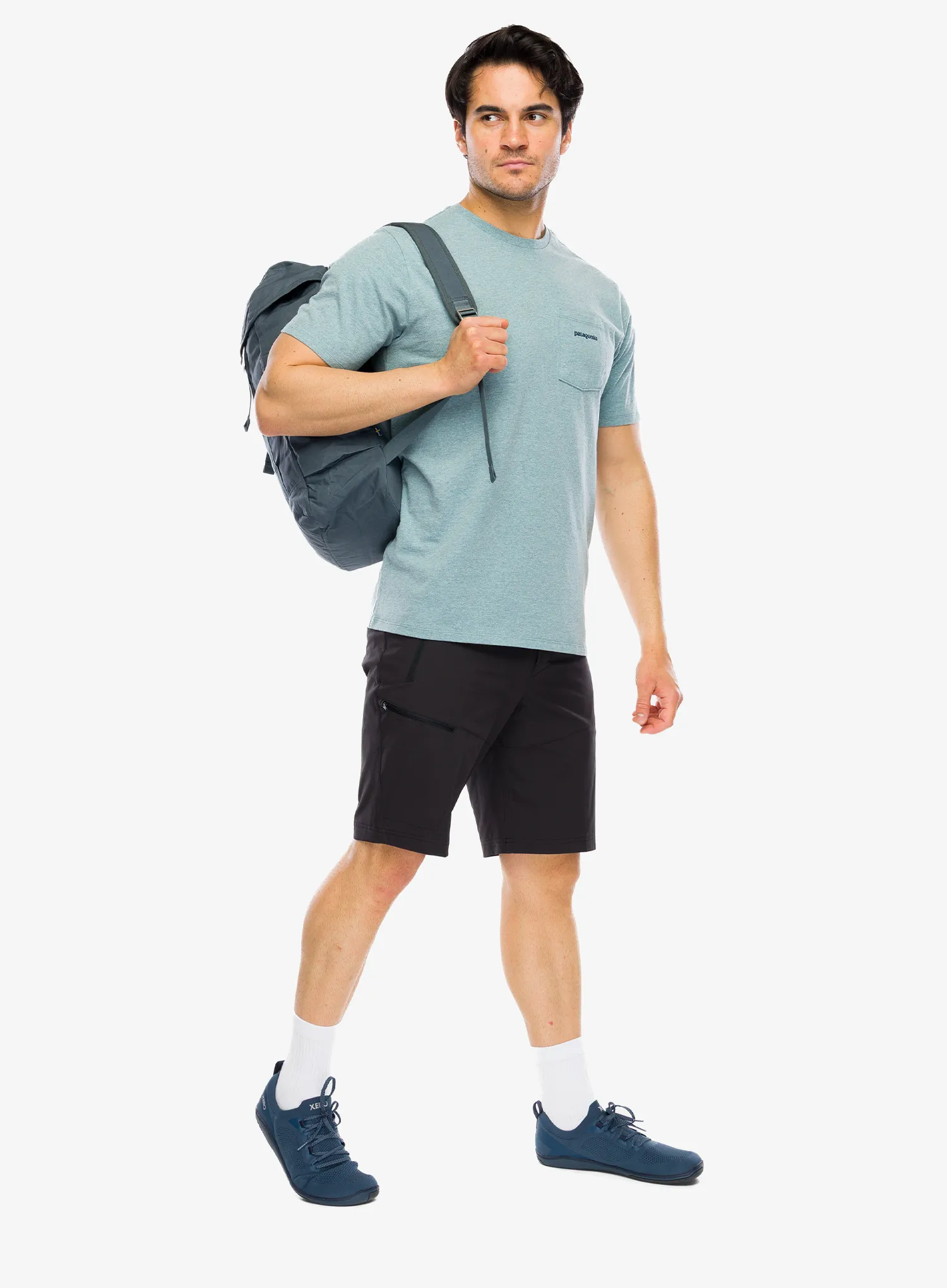 Pánské kraťasy Patagonia Terravia Trail Shorts 10 in - black