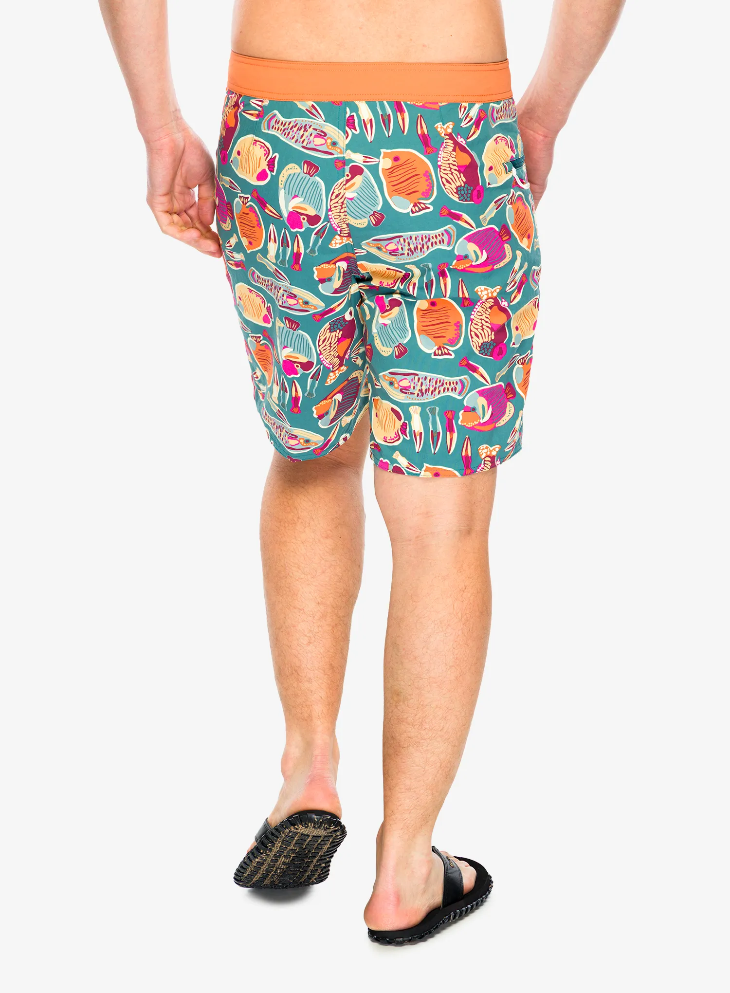 Pánské kraťasy Patagonia Wavefarer Boardshorts 19 in - wrasse/wetland blue