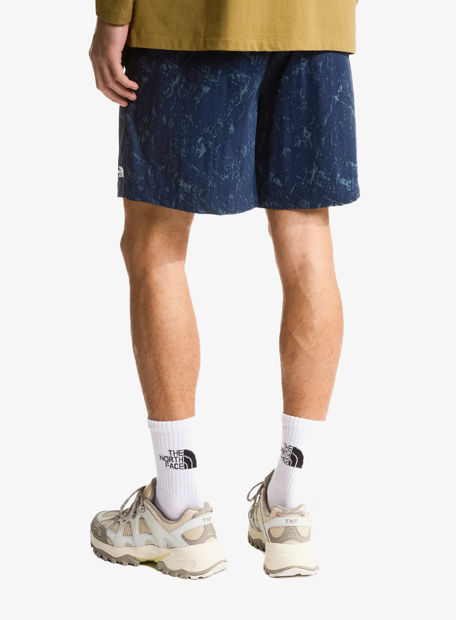 Pánské kraťasy The North Face Class V Pathfinder Pull On 7in Short - navy rock