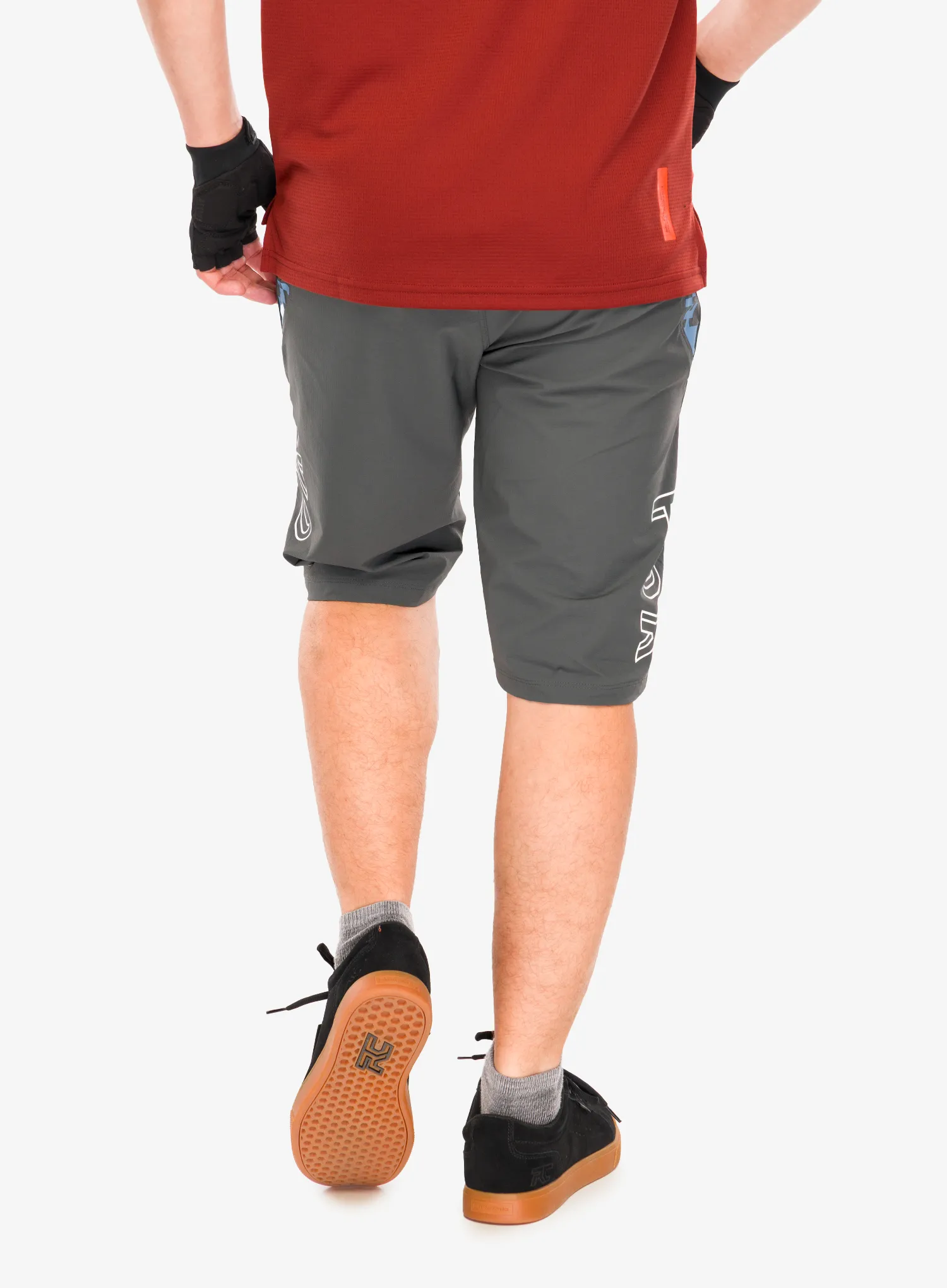 MTB kraťasy Fox Ranger Short Digi Image - dark shadow