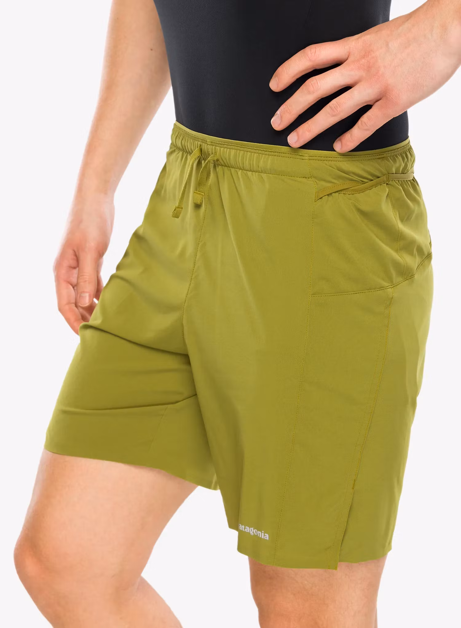 Kraťasy Patagonia Strider Pro Shorts 7 - graze green