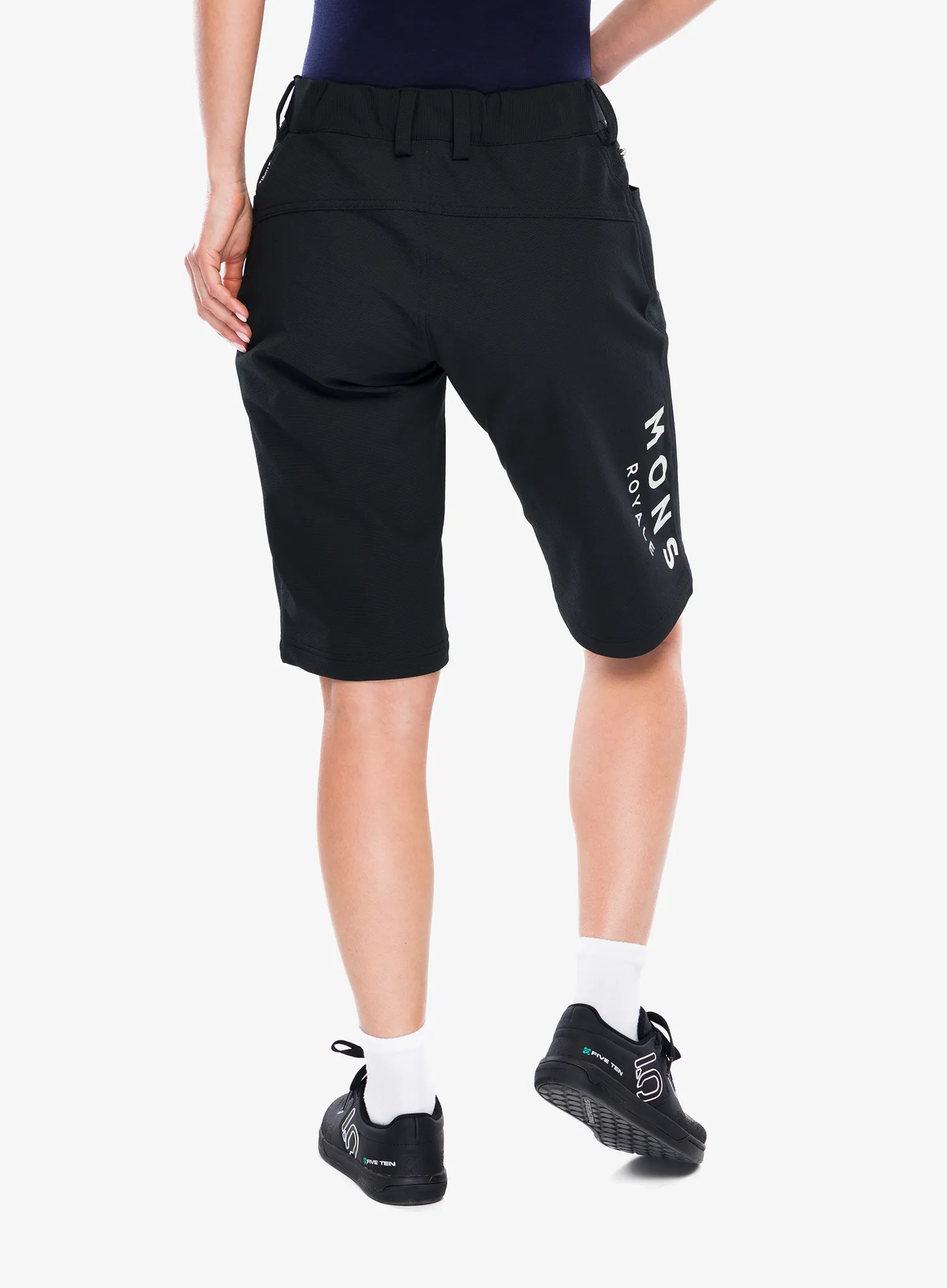 Cyklistické kraťasy dámské Mons Royale Momentum 2.0 Bike Shorts - black