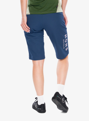 Dámské cyklistické kraťasy Mons Royale Momentum 2.0 Bike Shorts - denim