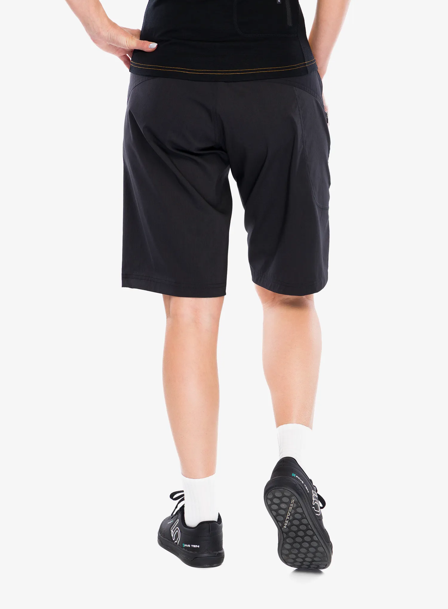 Dámské cyklistické kraťasy Mons Royale Virage Bike Shorts - black