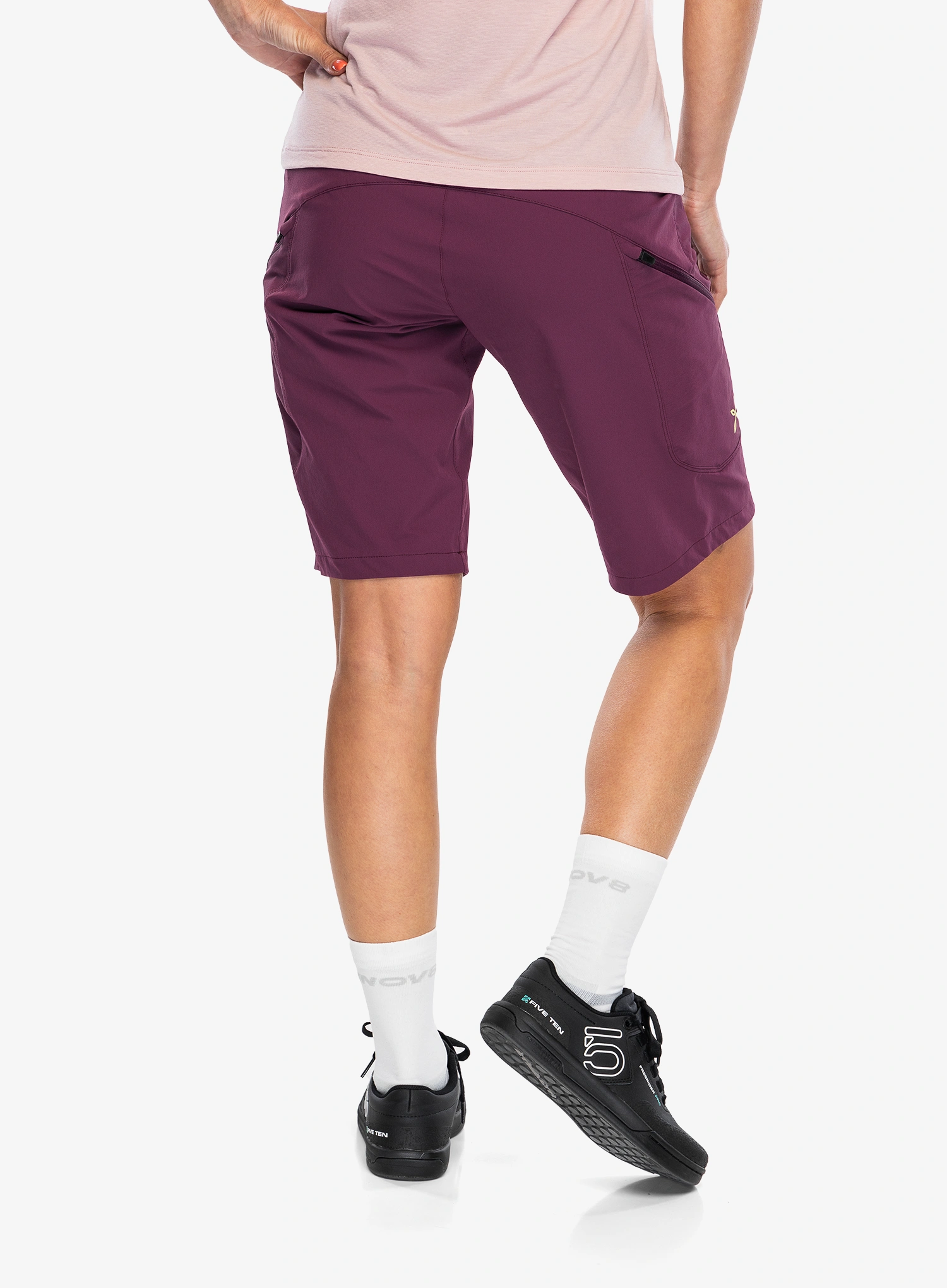 Cyklistické kraťasy dámské Montura Rando Cycling Shorts - wine red