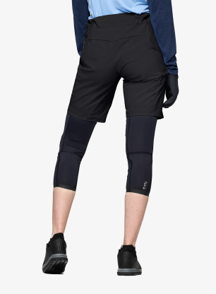 Cyklistické kraťasy dámské Norrona Fjora Flex1 Light Shorts - caviar black