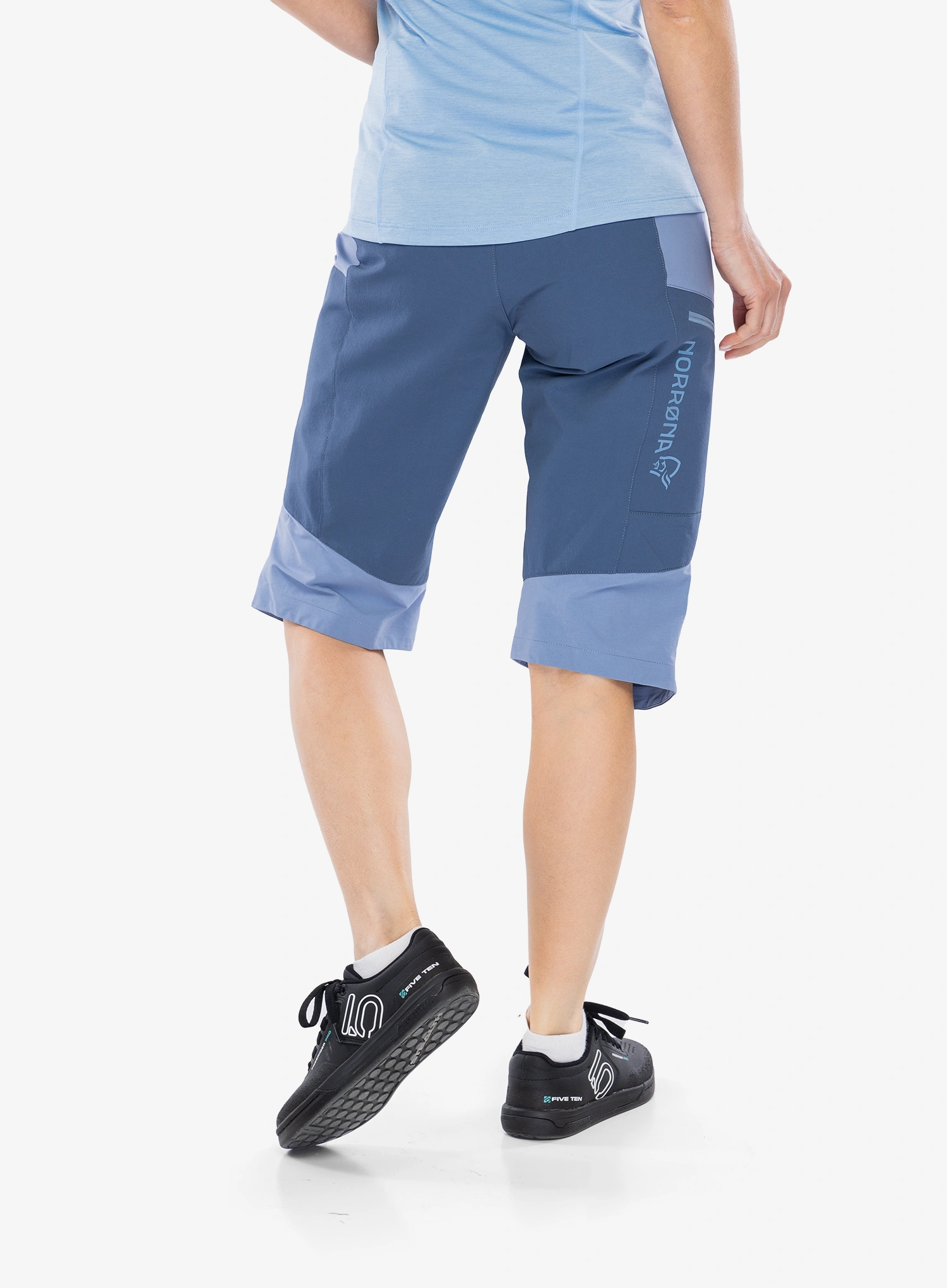 Cyklistické kraťasy dámské Norrona Fjora Flex1 Shorts - infinity