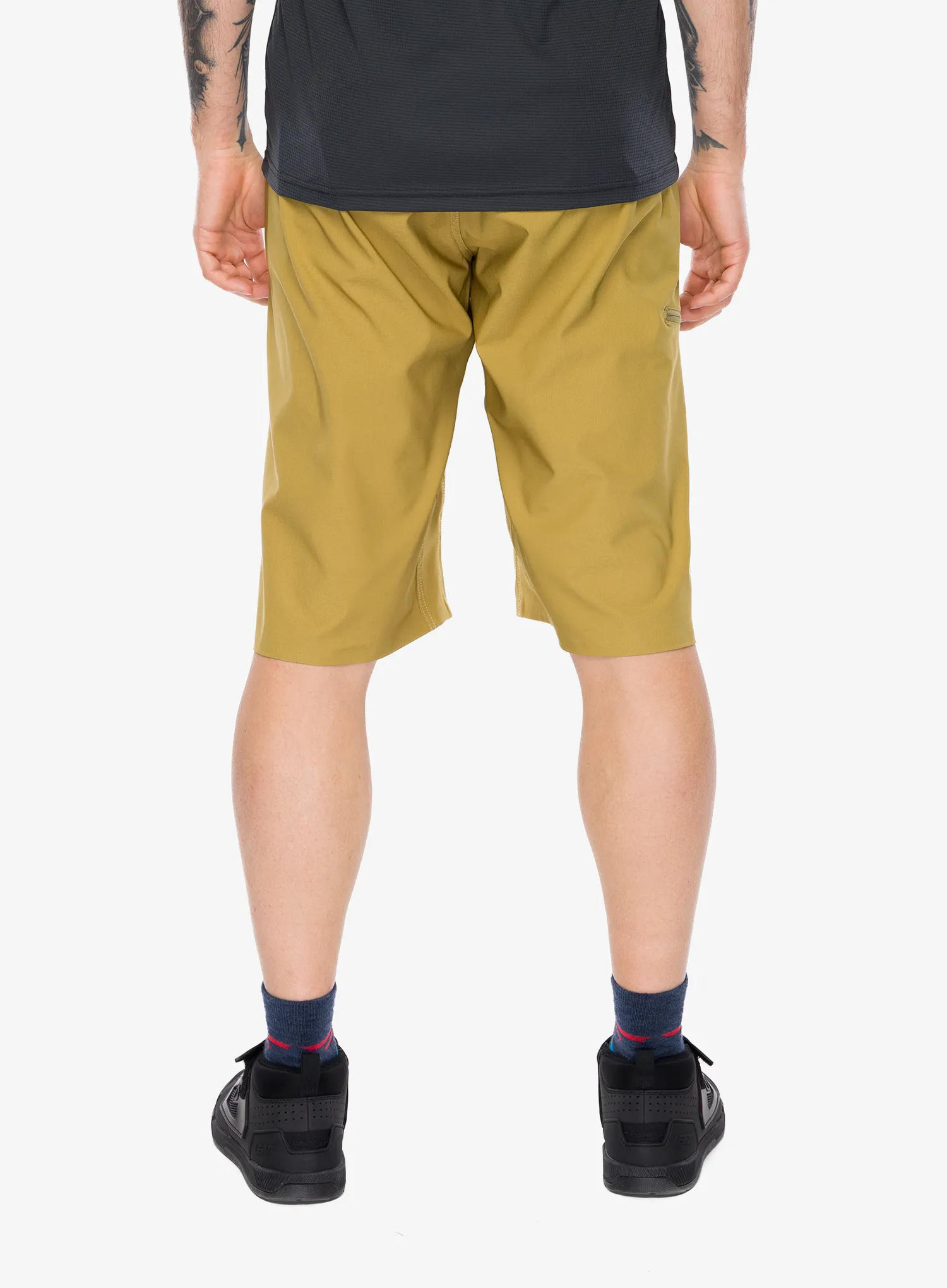 Cyklistické kraťasy Leatt MTB Gravity 2.0 Shorts - brass brown
