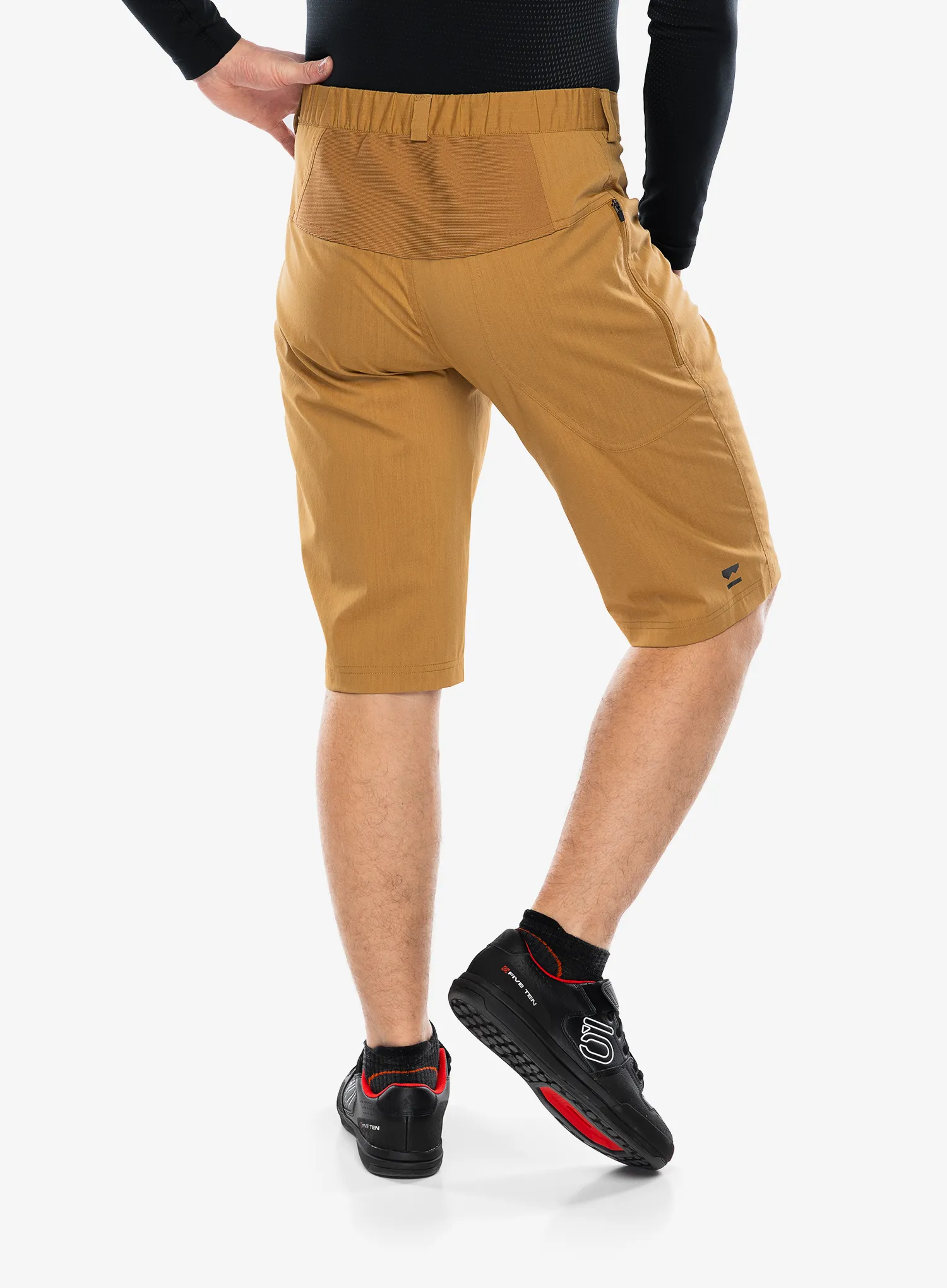 Cyklistické kraťasy Mons Royale Virage Bike Shorts 2.0 - cumin