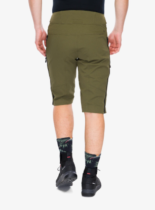 Cyklistické kraťasy Norrona Fjora Flex1 Heavy Duty Shorts - olive night