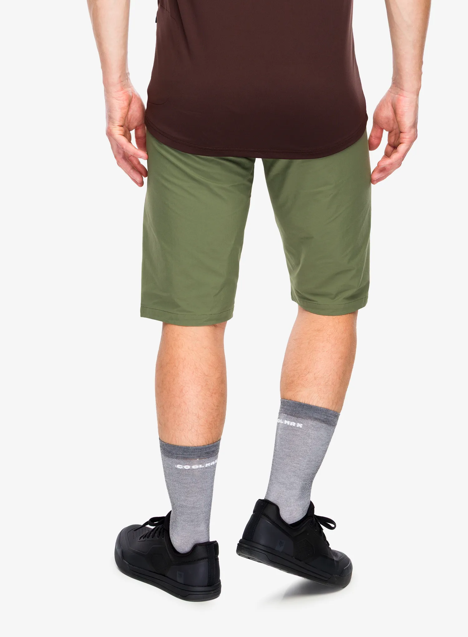 Cyklistické kraťasy POC Essential Enduro Shorts - epidote green