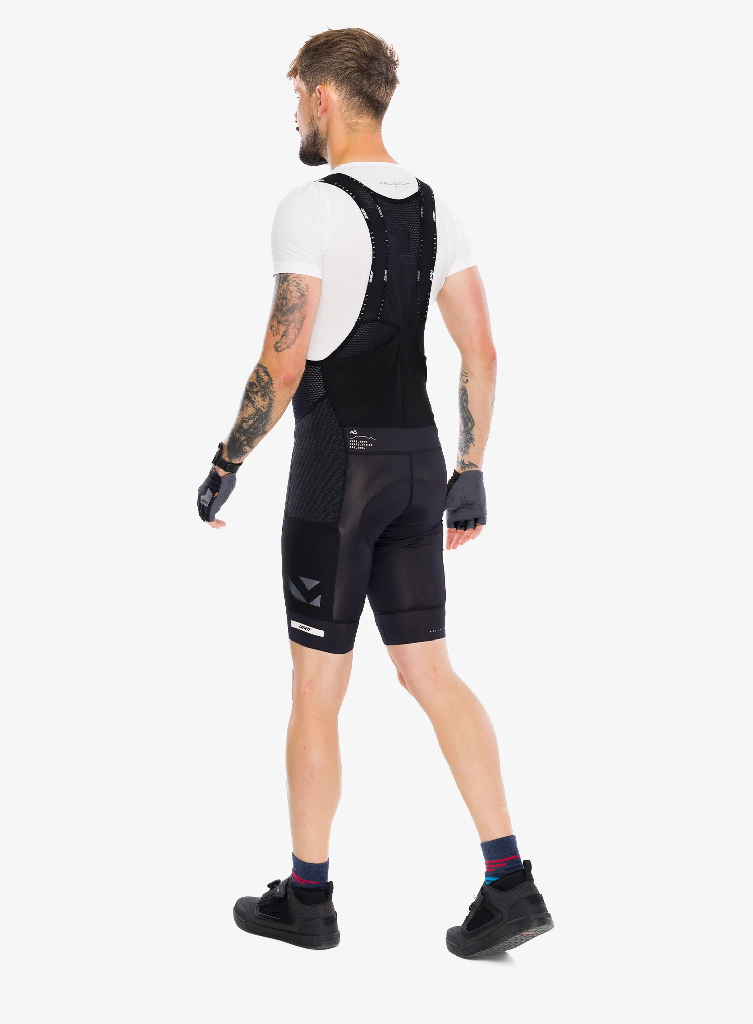 Cyklistické kraťasy s vložkou Leatt MTB Endurance 5.0 Cargo - black