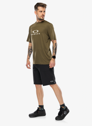 Cyklistické kraťasy s vložkou Oakley Seeker Whip Lined Short - pitch black