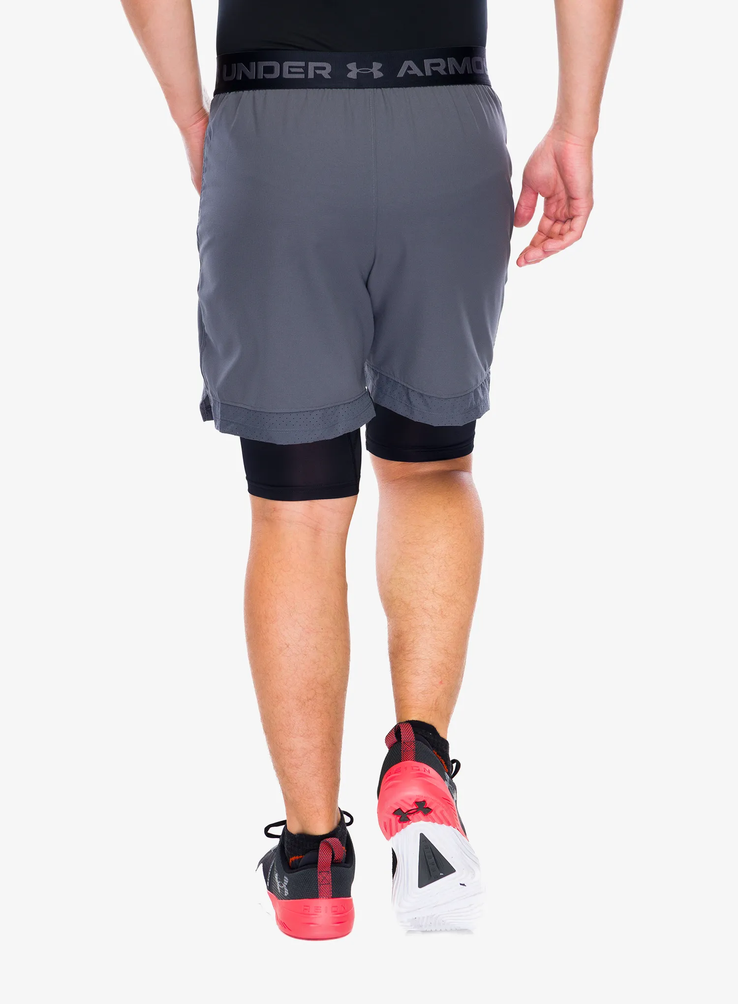 Sportovní kraťasy Under Armour UA Vanish Woven 2in1 Sts - castlerock/black/black