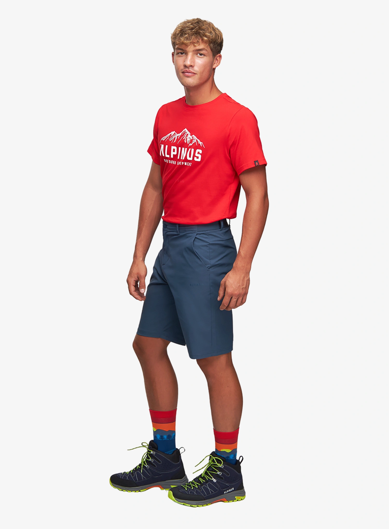 Outdoorové kraťasy Alpinus Ferrera - navy