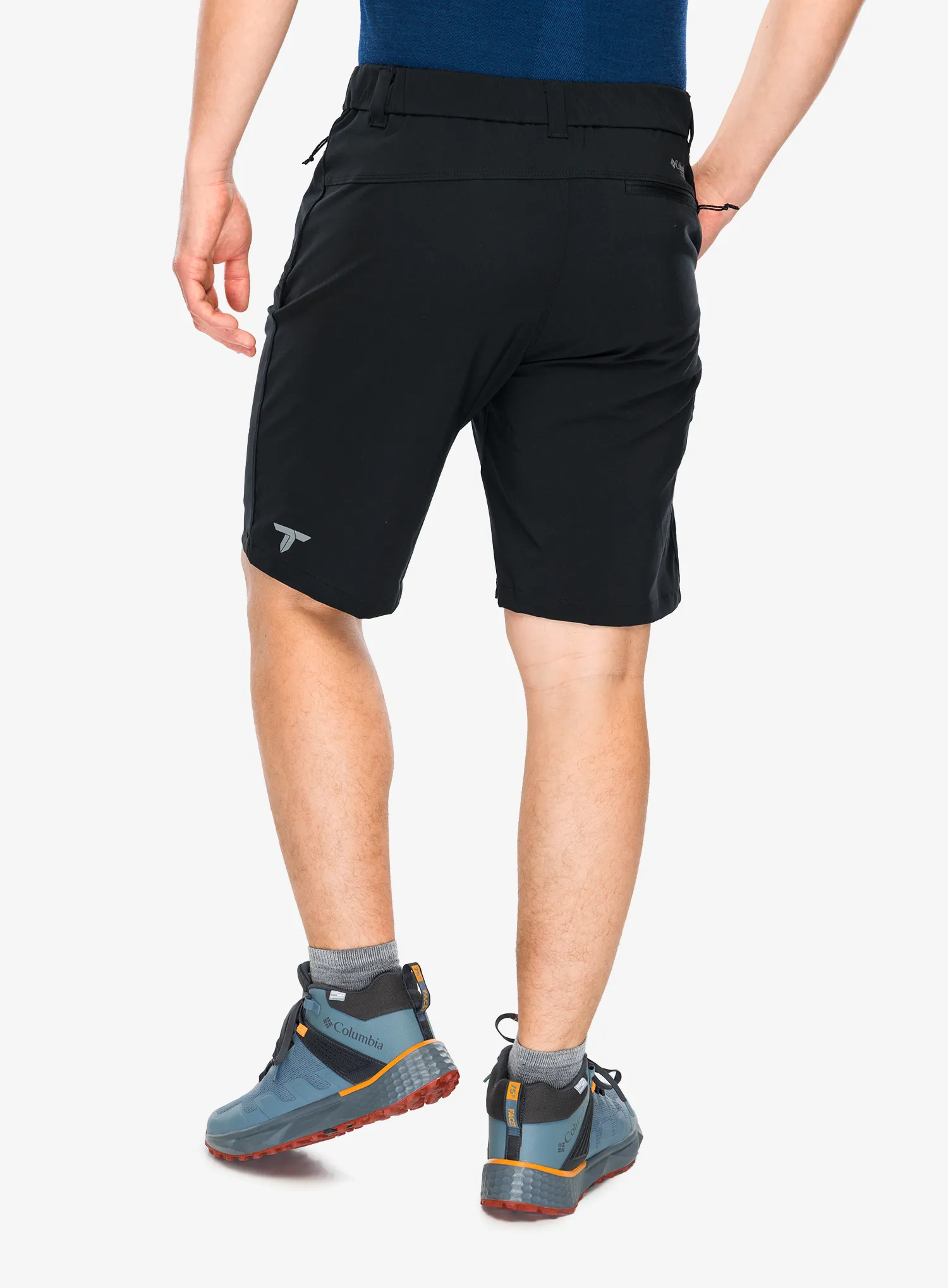 Outdoorové kraťasy Columbia Triple Canyon Short II - black/black