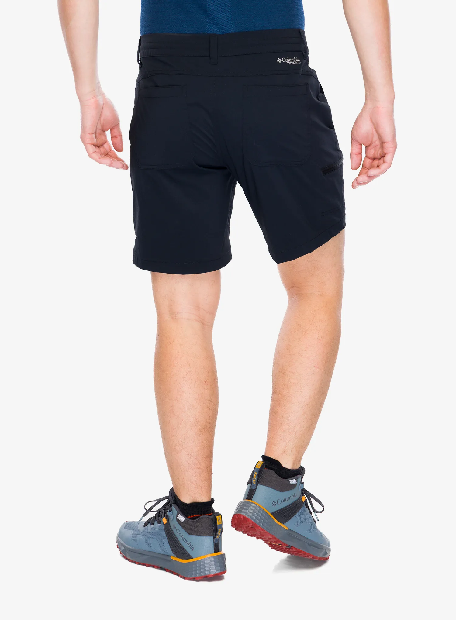 Outdoorové kraťasy Columbia Wanoga Lightweight Short - black