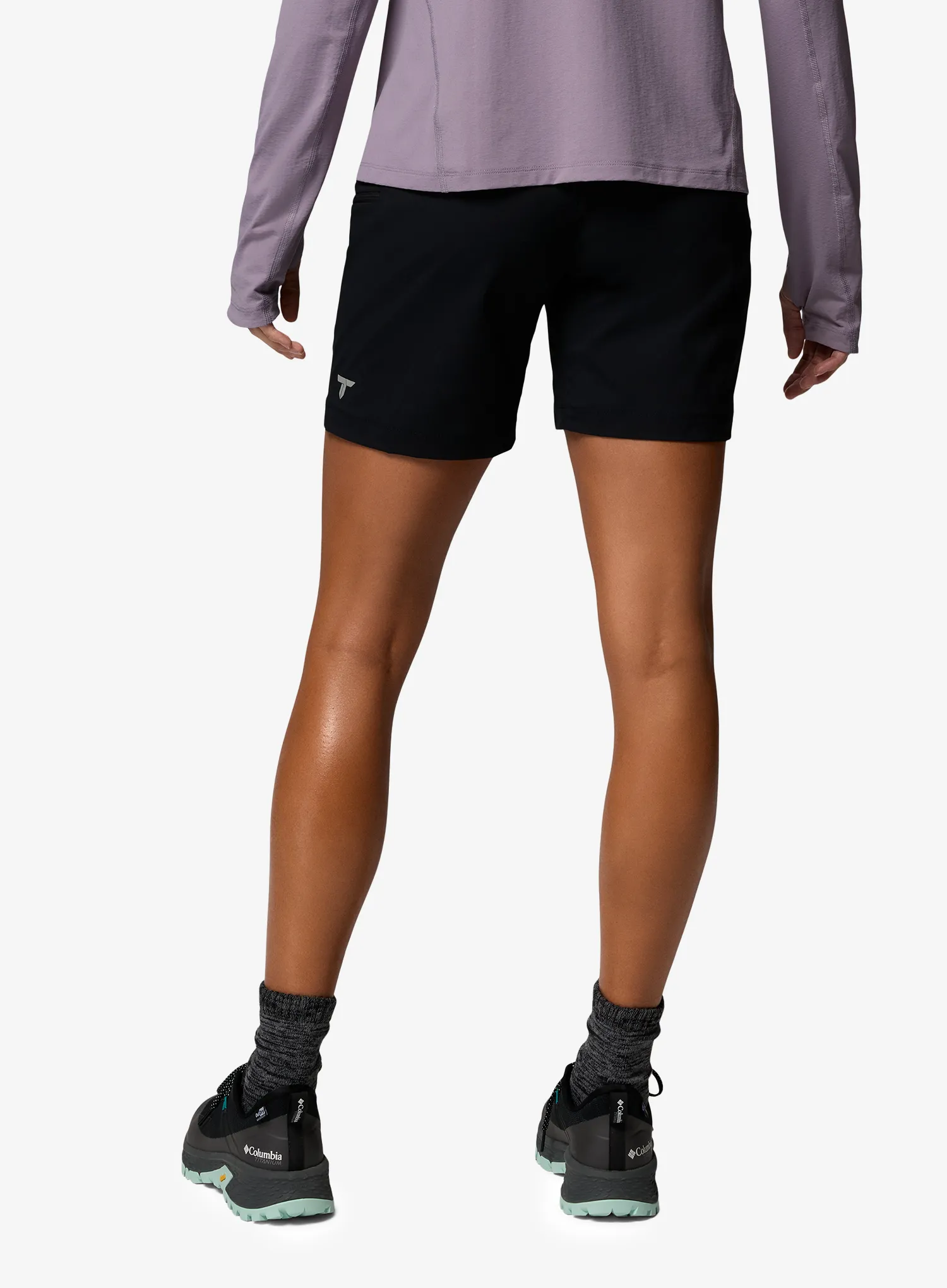 Turistické kraťasy dámské Columbia Cosmiques Pro Nylon Short - black