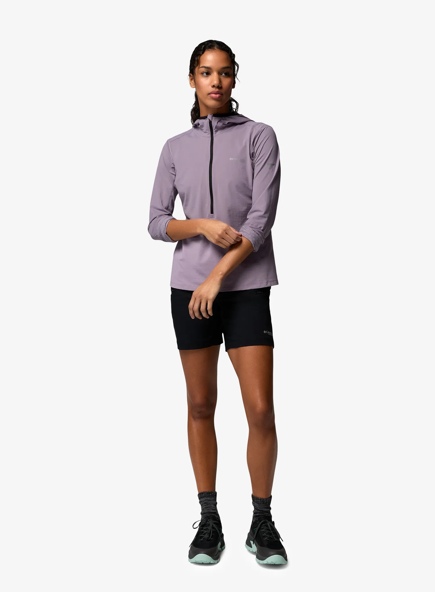 Turistické kraťasy dámské Columbia Cosmiques Pro Nylon Short - black