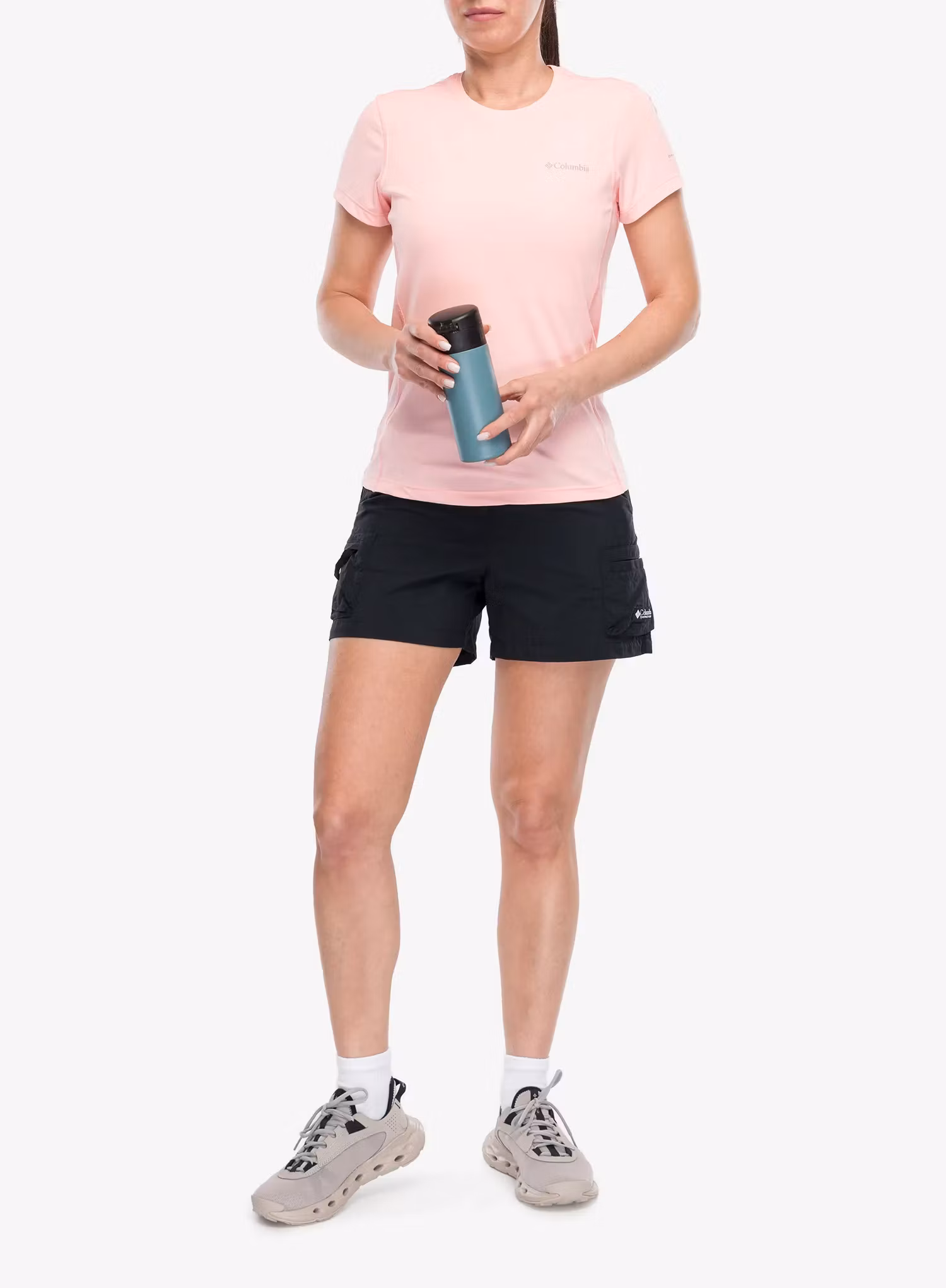 Turistické kraťasy dámské Columbia Sequoia Grove  Woven Short - black