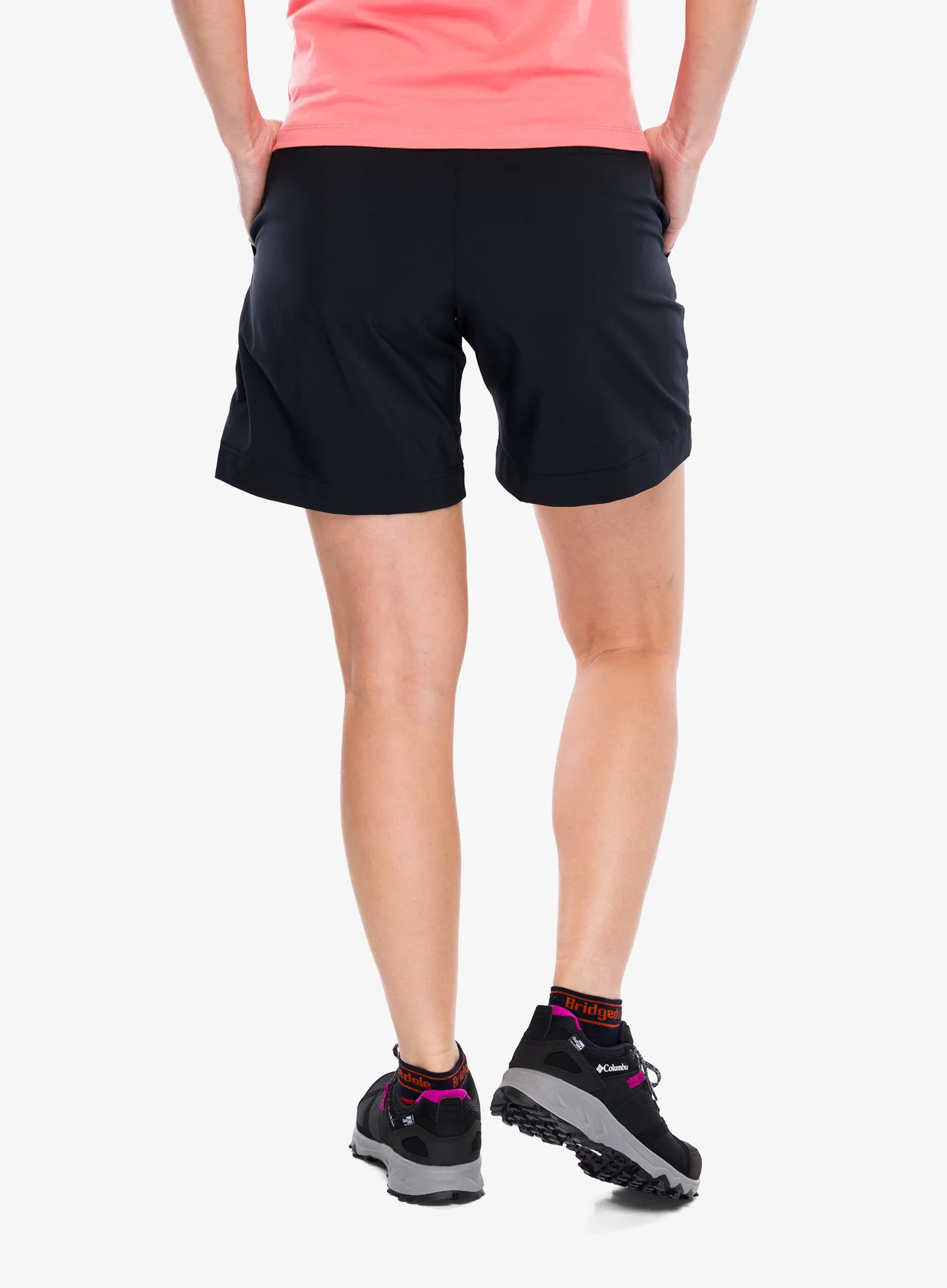 Turistické kraťasy dámské Columbia Silver Ridge Utility Short - black