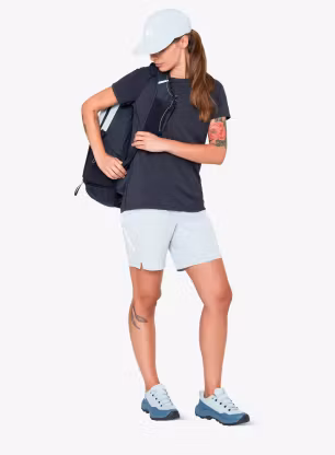 Turistické kraťasy dámské Mammut Aenergy Light SO Shorts - nebla