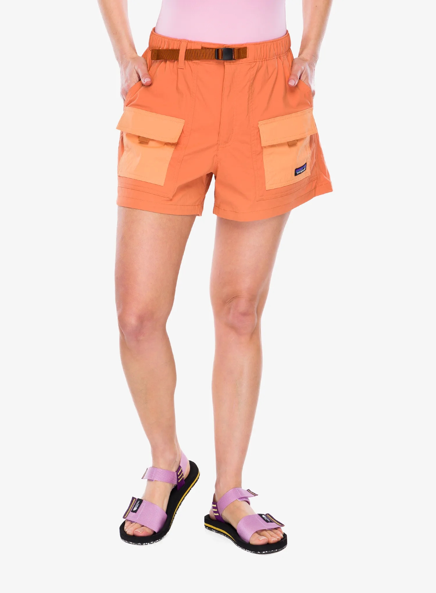 Turistické kraťasy dámské Patagonia Outdoor Everyday Shorts - rock melon