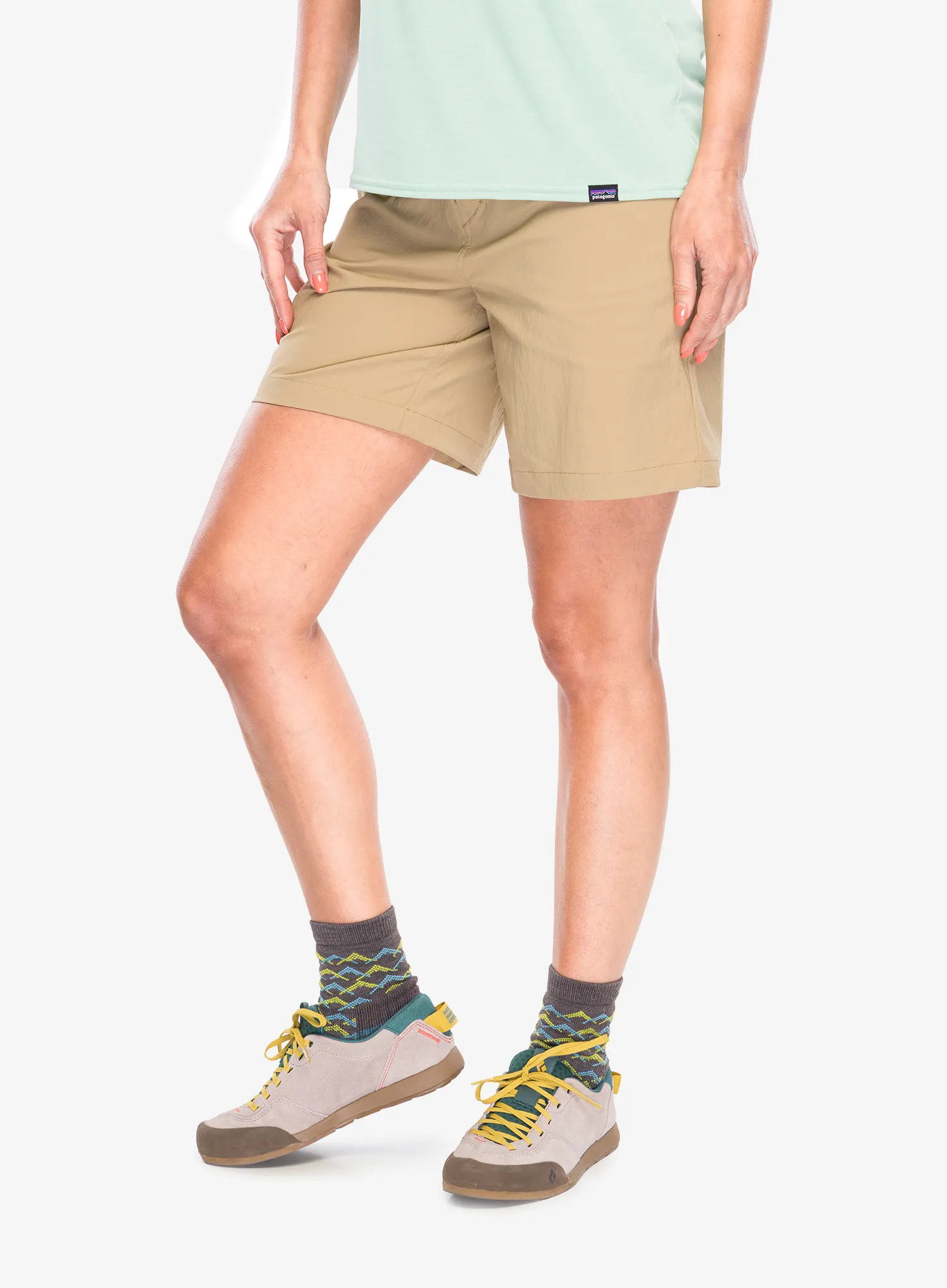 Turistické kraťasy dámské Patagonia Quandary Shorts 7 - classic tan