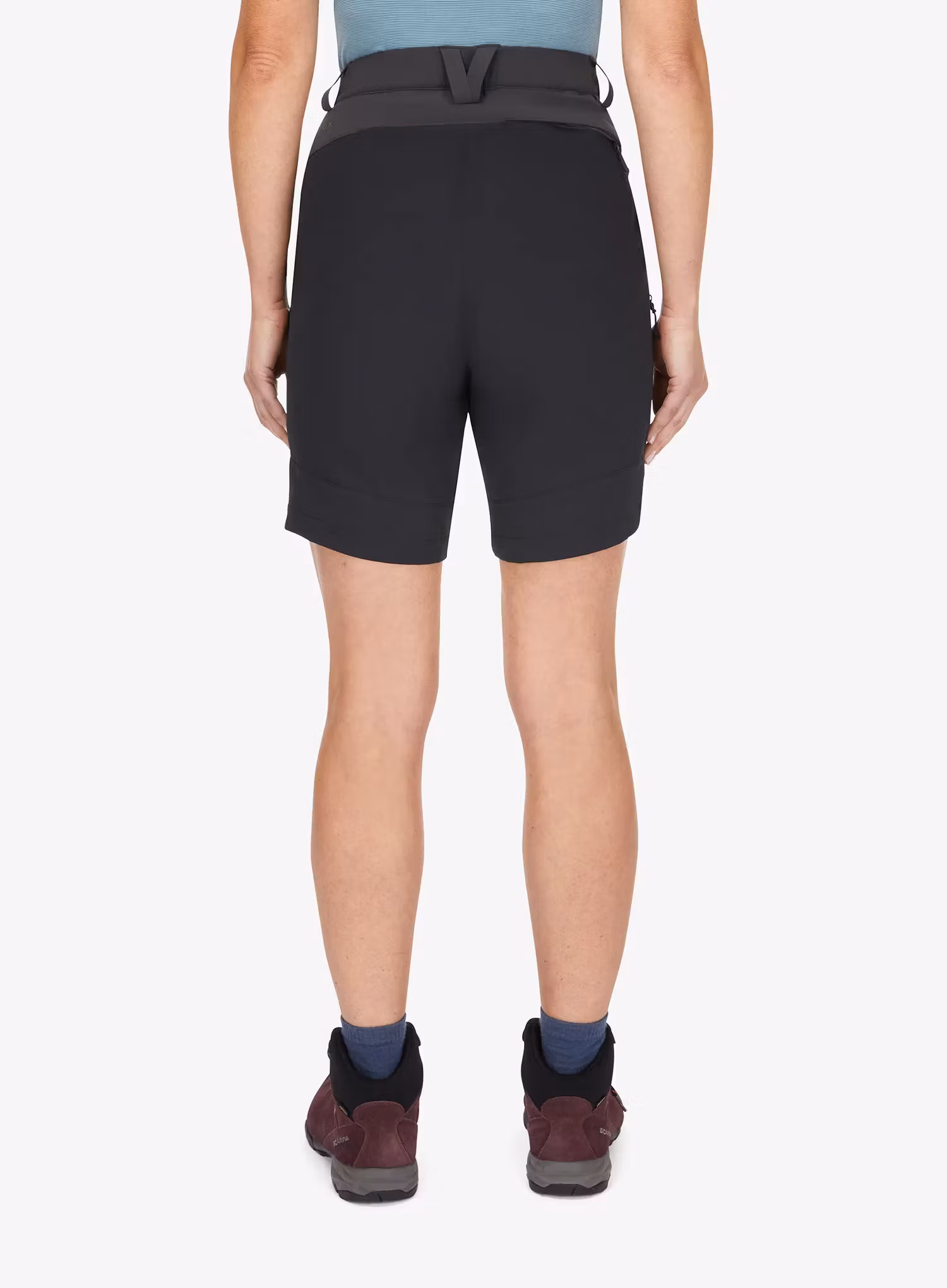 Turistické kraťasy dámské Rab Torque Mountain Shorts - anthracite/black