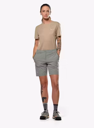 Turistické kraťasy dámské Salewa Puez Talvena DST Shorts - shadow