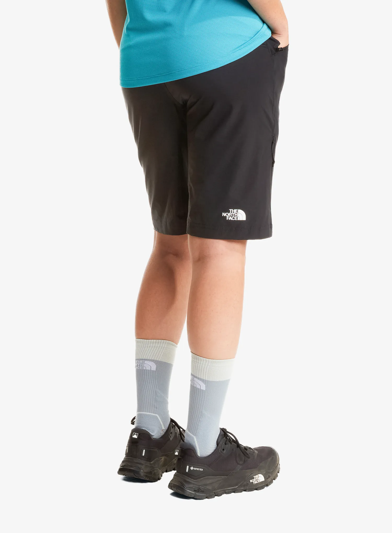 Turistické kraťasy dámské The North Face Speedlight Slim Straight Shorts - tnf black