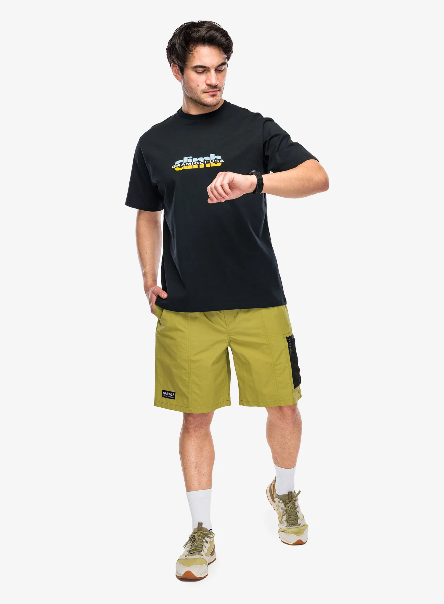 Outdoorové kraťasy Gramicci Guide Short - field green