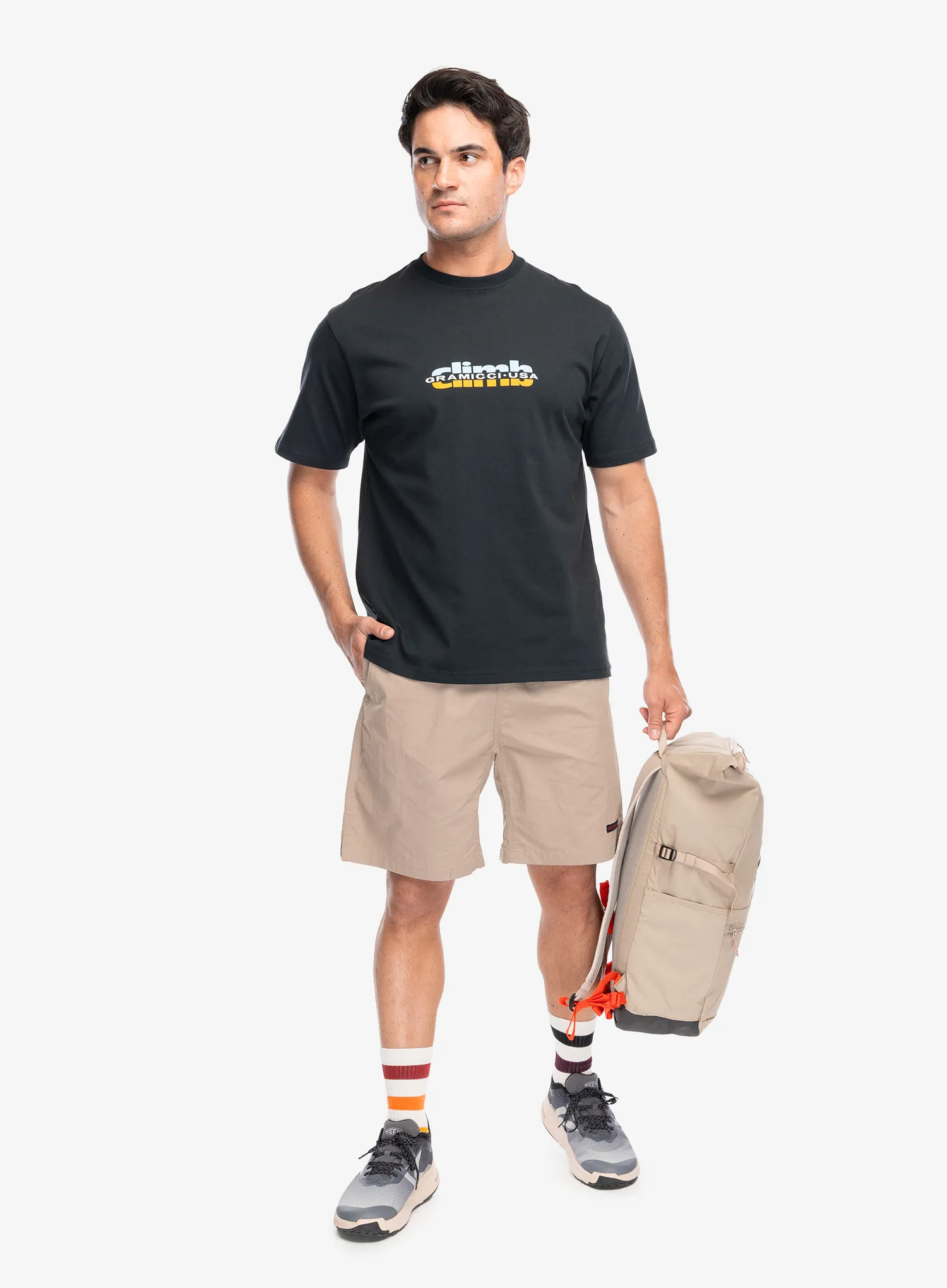 Outdoorové kraťasy Gramicci Nylon Packable G-Short - milk tea