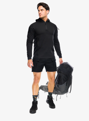 Outdoorové kraťasy Helikon-Tex Cargo Shorts - black