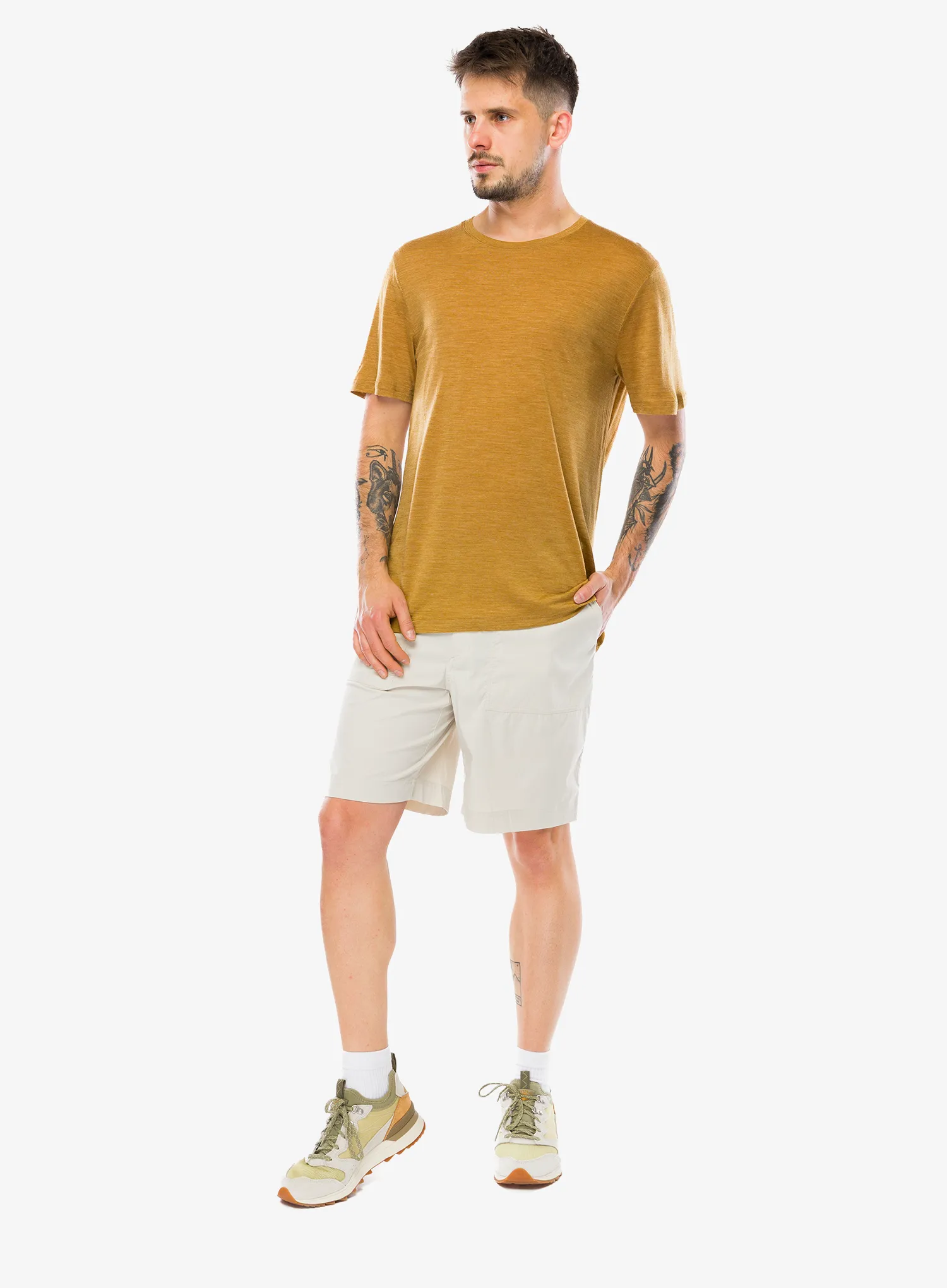Outdoorové kraťasy Houdini Liquid Chore Shorts - foggy mountain