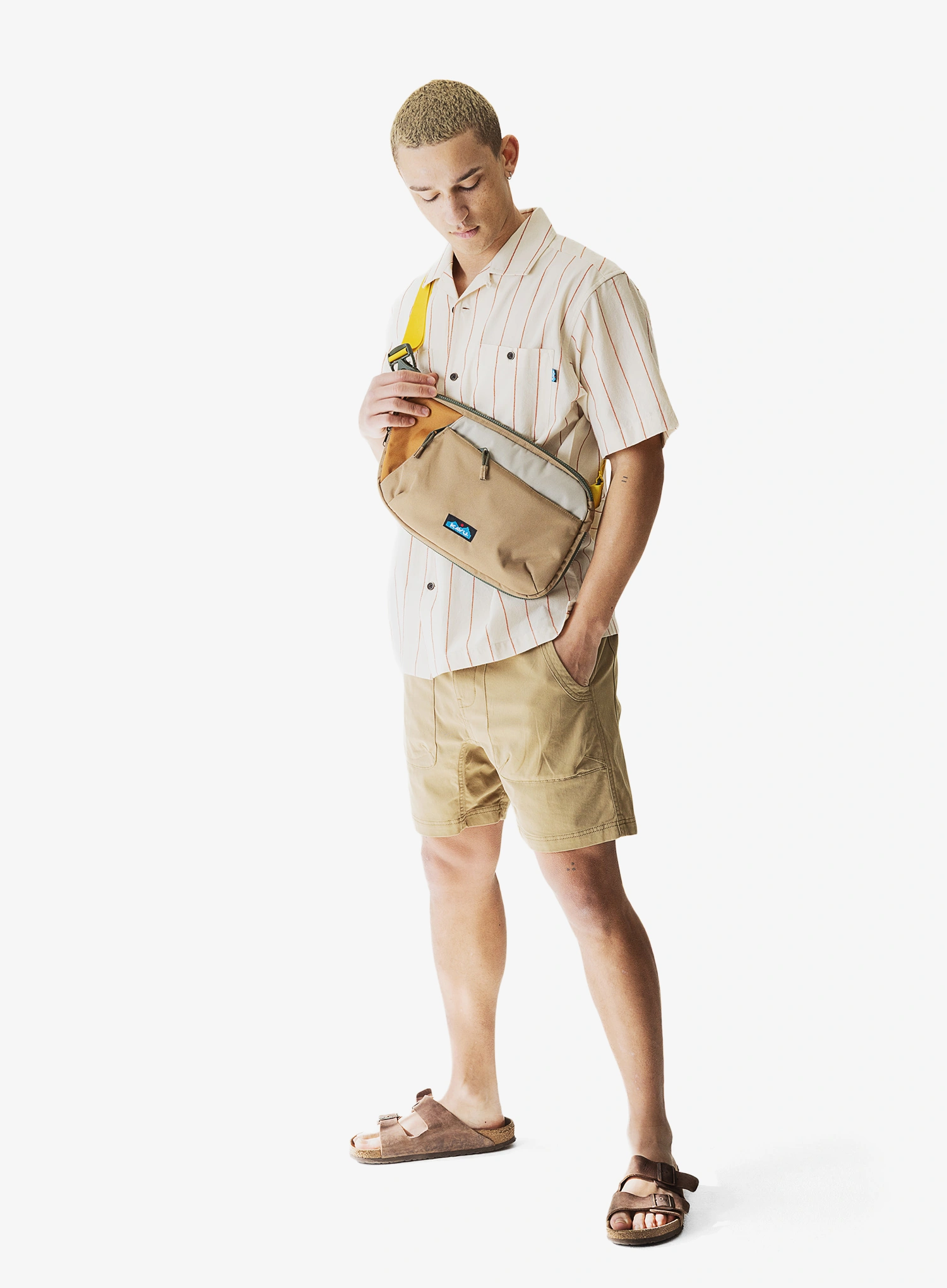 Outdoorové kraťasy Kavu Kumano Short - olive