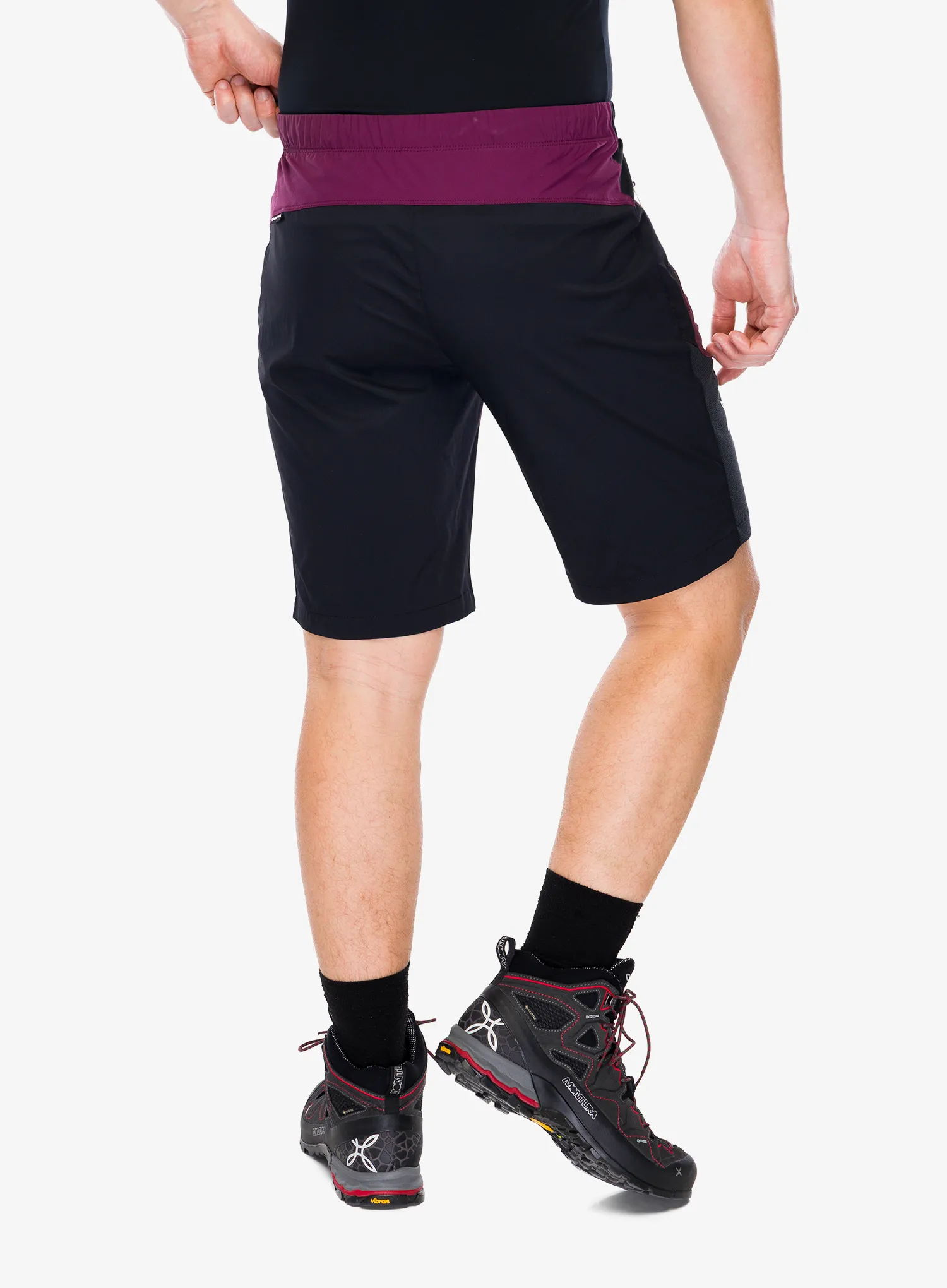 Outdoorové kraťasy Montura Falcade Bermuda - wine red