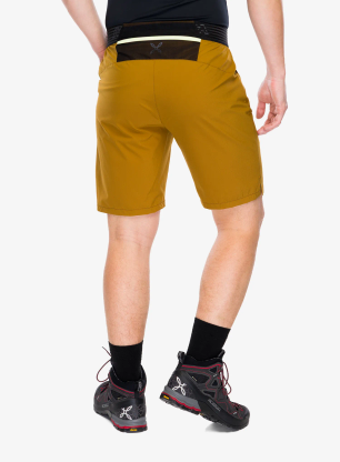 Outdoorové kraťasy Montura Rise Bermuda - bronze brown/sunny lime