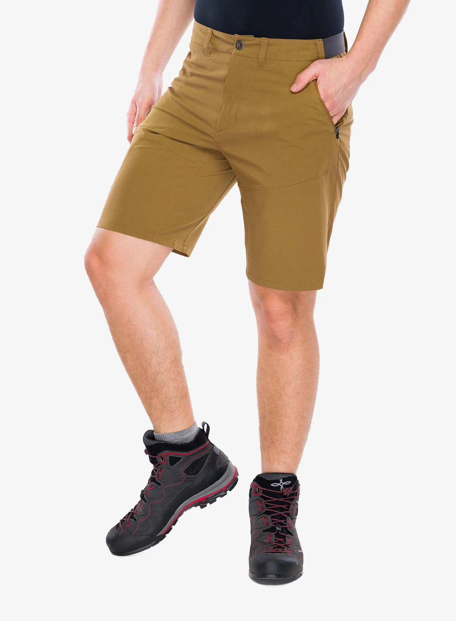 Outdoorové kraťasy Patagonia Terravia Trail Shorts 10 in - coriander brown