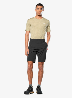 Outdoorové kraťasy Salewa Puez Talveno DST Shorts - black out