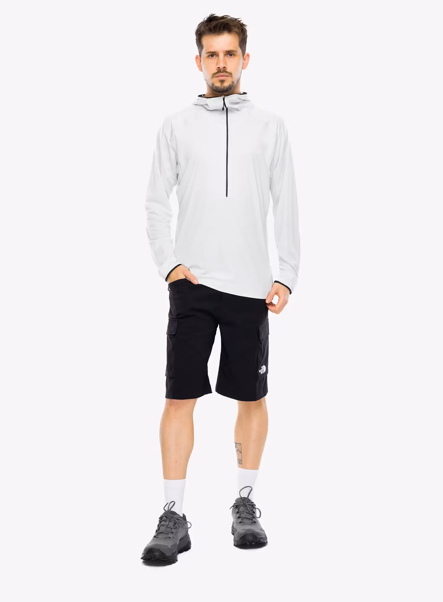 Outdoorové kraťasy The North Face Exploration Cargo Shorts - tnf black