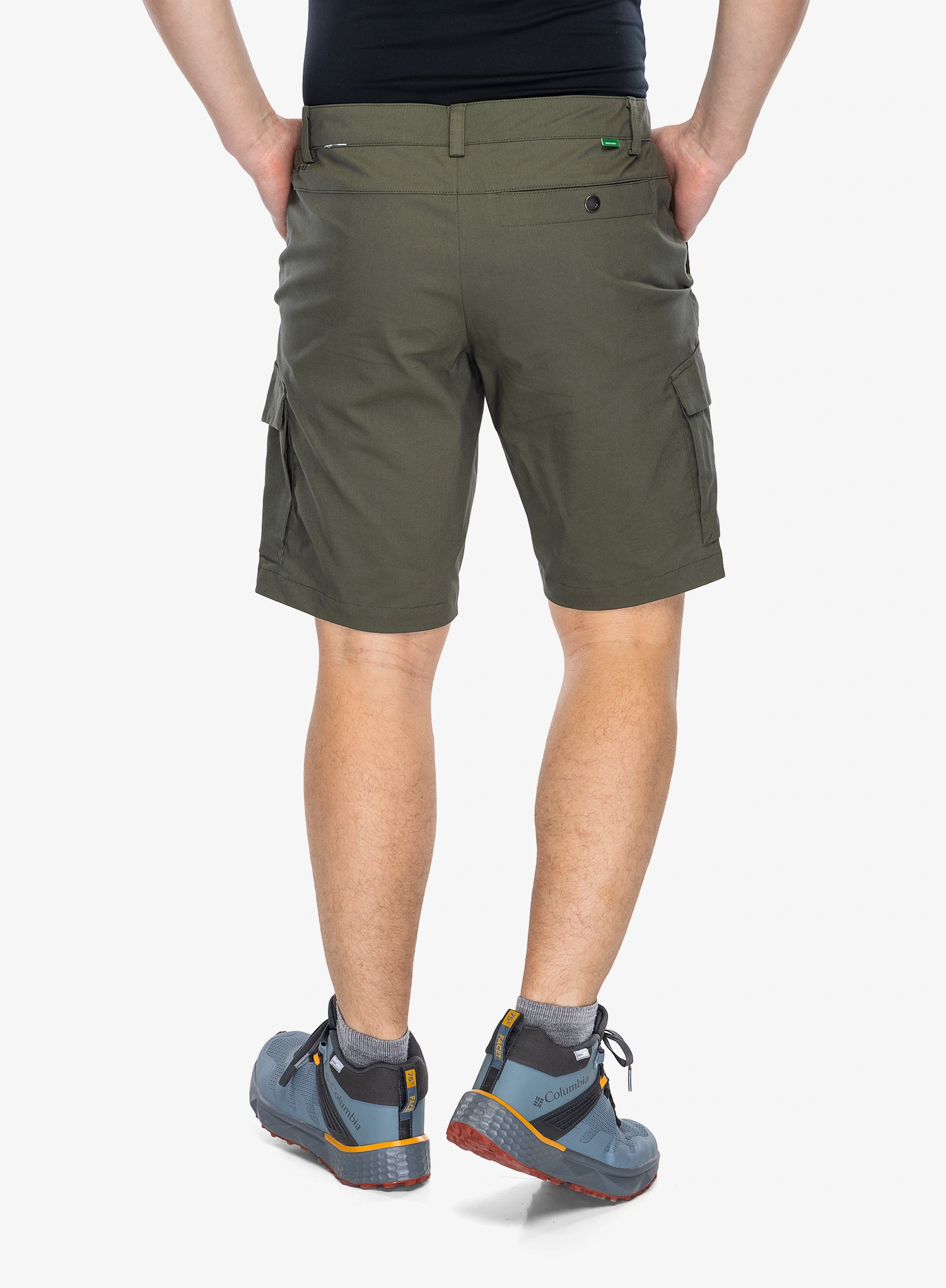 Outdoorové kraťasy Vaude Neyland Cargo Shorts - khaki
