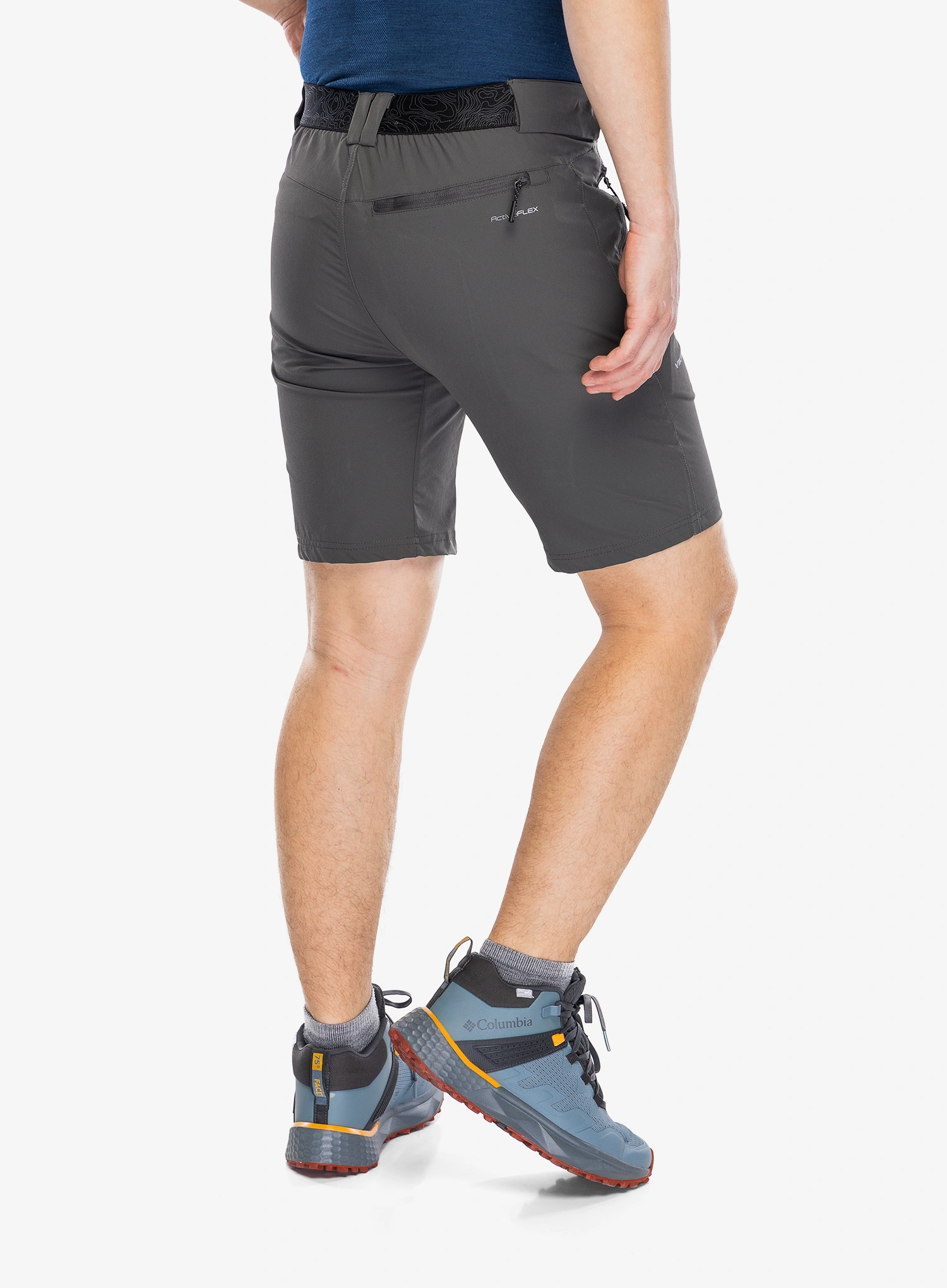 Outdoorové kraťasy Viking Expander Shorts - grey/grey
