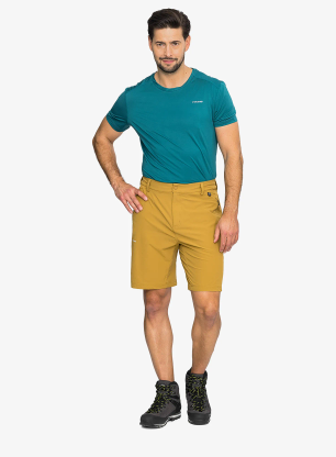 Outdoorové kraťasy Viking Expander Shorts - light brown