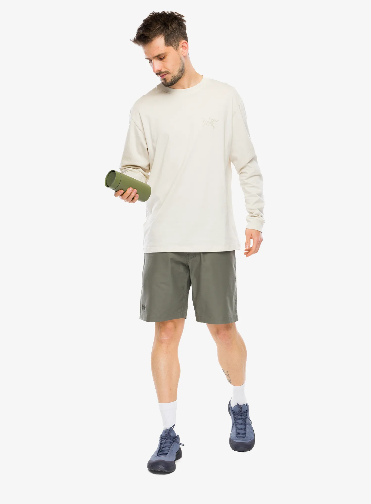 Lezecké kraťasy Arcteryx Kragg Cotton Short 9 - forage