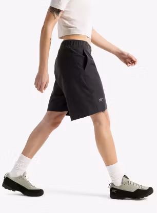 Dámské lezecké kraťasy Arcteryx Kragg Cotton Short 9 - black