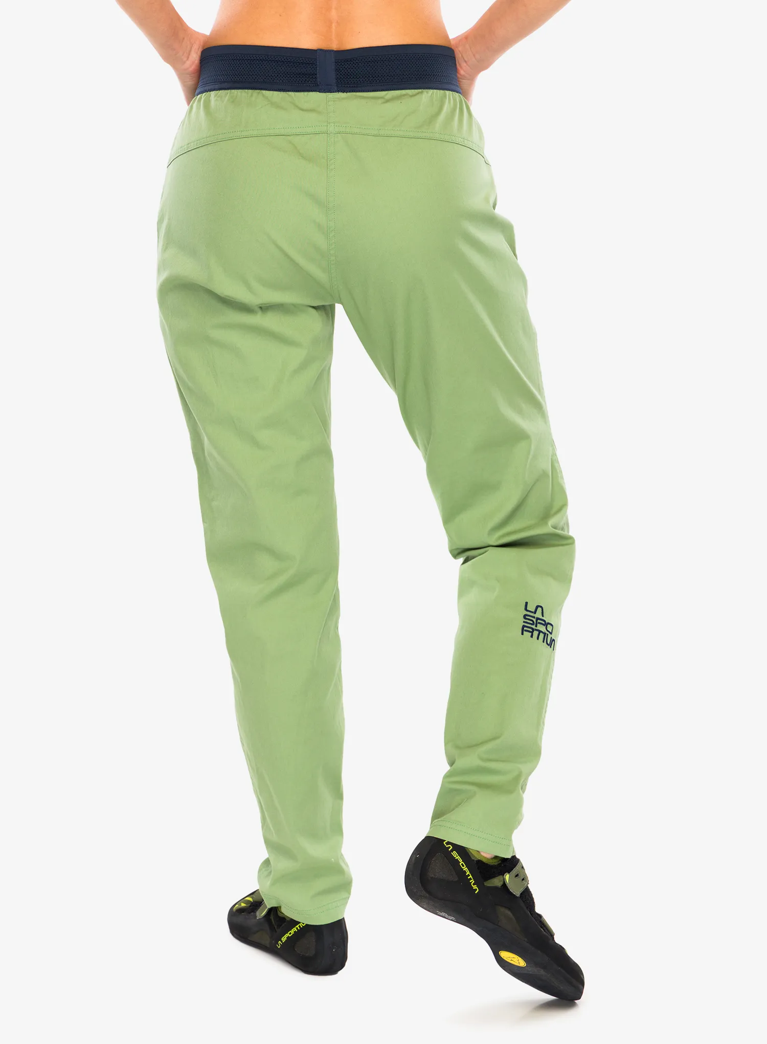 Dámské lezecké kraťasy La Sportiva Roots Shorts - aspen green/night sky